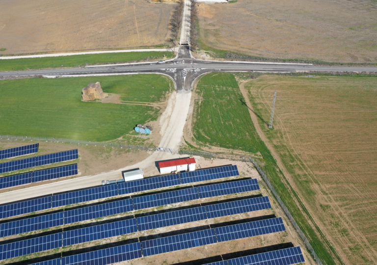 Campo solar en finca El Salobral 38 MW